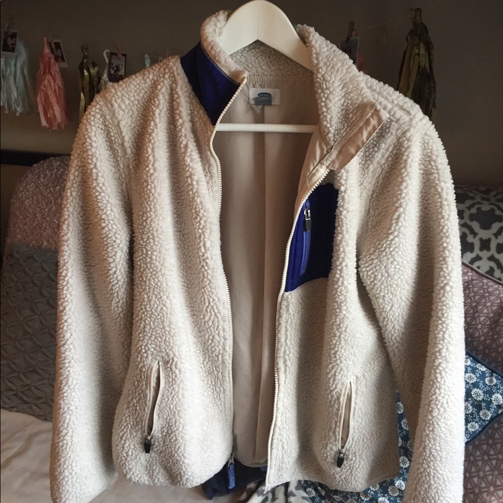 Old Navy Pile Zip-Up Jacket